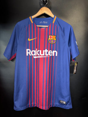 BARCELONA MESSI 2017-2018 ORIGINAL JERSEY Size M