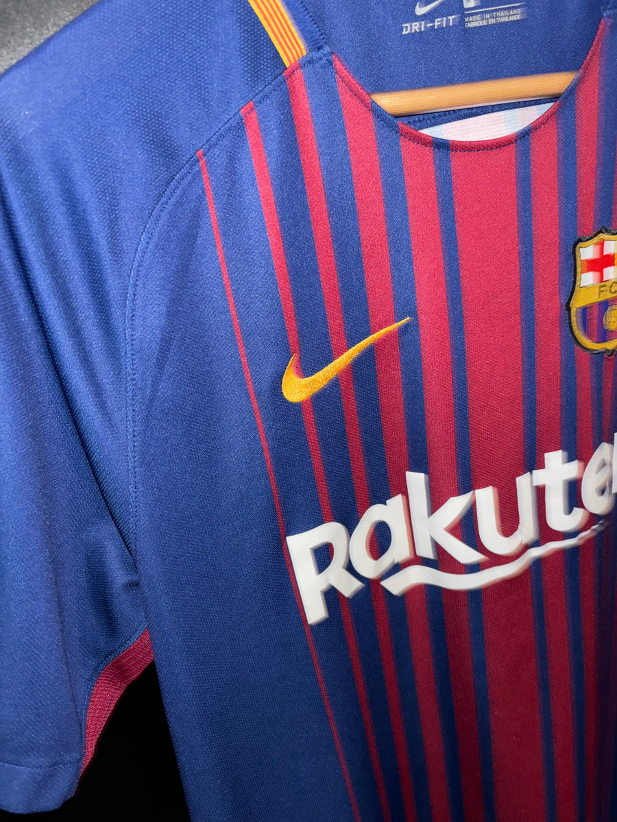 BARCELONA MESSI 2017-2018 ORIGINAL JERSEY Size M