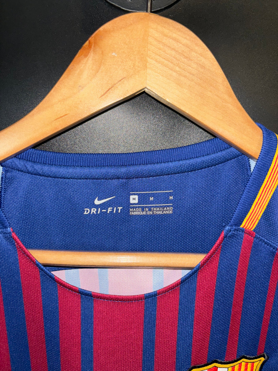 BARCELONA MESSI 2017-2018 ORIGINAL JERSEY Size M