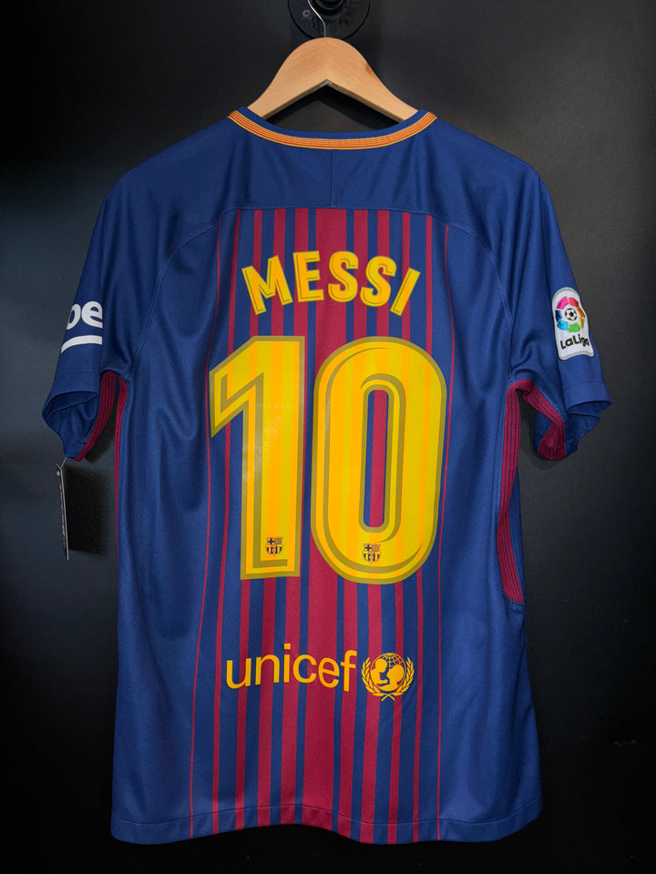 BARCELONA MESSI 2017-2018 ORIGINAL JERSEY Size M