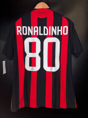 AC MILAN RONALDINHO 2008-2009 ORIGINAL JERSEY Size M