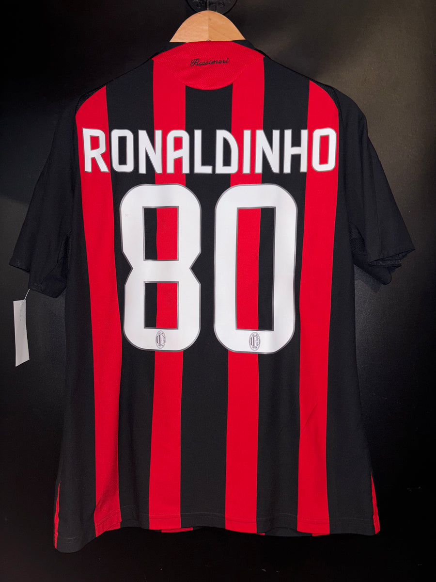 AC MILAN RONALDINHO 2008-2009 ORIGINAL JERSEY Size M