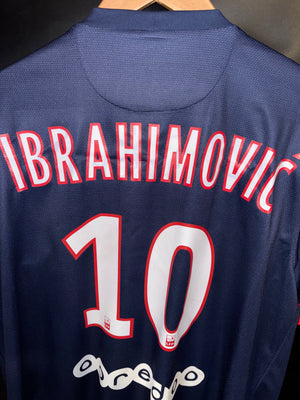 PSG PARIS SAINT GERMAIN IBRAHIMOVIC 2013-2014 ORIGINAL JERSEY SIZE XL