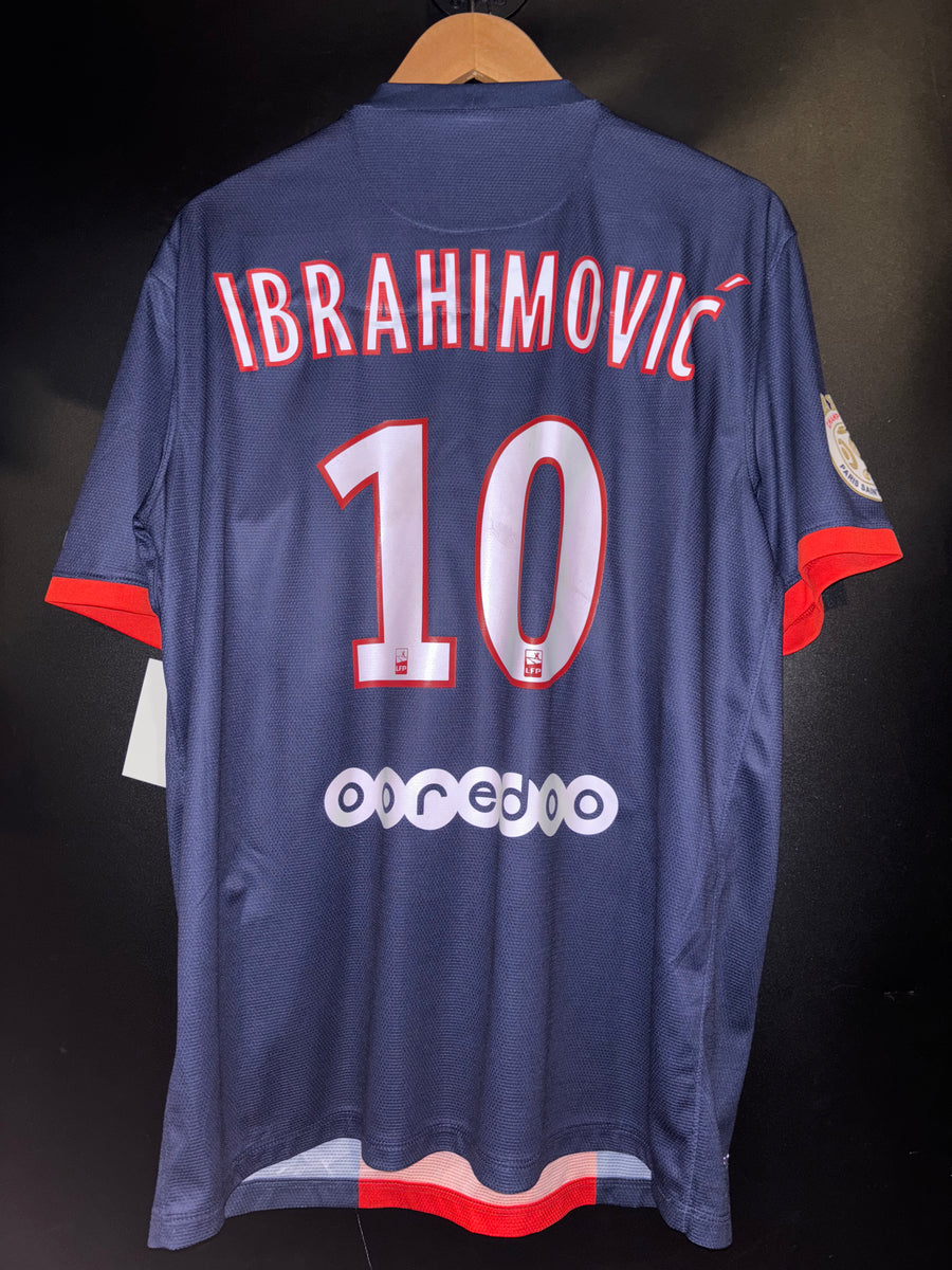 PSG PARIS SAINT GERMAIN IBRAHIMOVIC 2013-2014 ORIGINAL JERSEY SIZE XL
