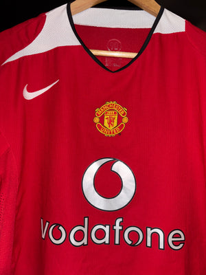 MANCHESTER UNITED ROONEY 2004-2005 ORIGINAL JERSEY Size L