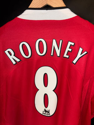 MANCHESTER UNITED ROONEY 2004-2005 ORIGINAL JERSEY Size L