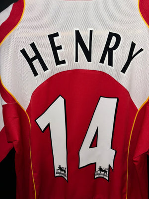 ARSENAL HENRY 2004-2005 ORIGINAL JERSEY Size L