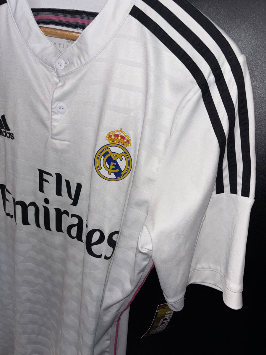 REAL MADRID JAMES 2014-2015 ORIGINAL JERSEY SIZE L