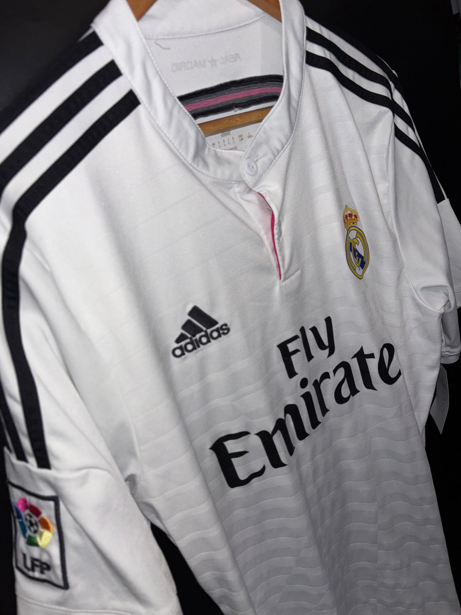 REAL MADRID JAMES 2014-2015 ORIGINAL JERSEY SIZE L