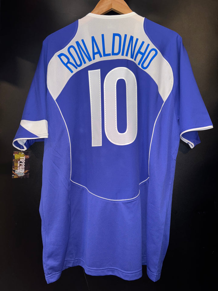 BRAZIL RONALDINHO 2004-2005 ORIGINAL JERSEY SIZE XL
