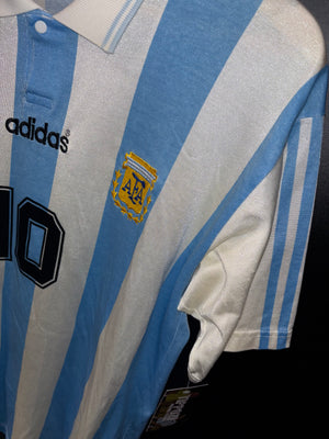 ARGENTINA MARADONA 1994-1995 ORIGINAL JERSEY Size M