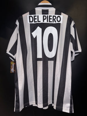JUVENTUS DEL PIERO 1995-1996 ORIGINAL JERSEY Size XL