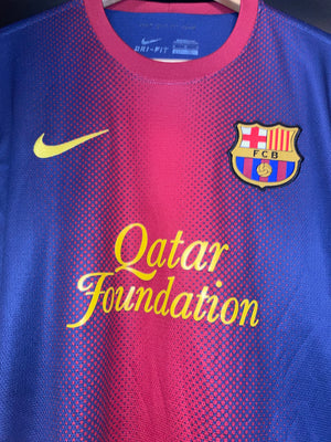 BARCELONA XAVI 2012-2013 ORIGINAL JERSEY Size M