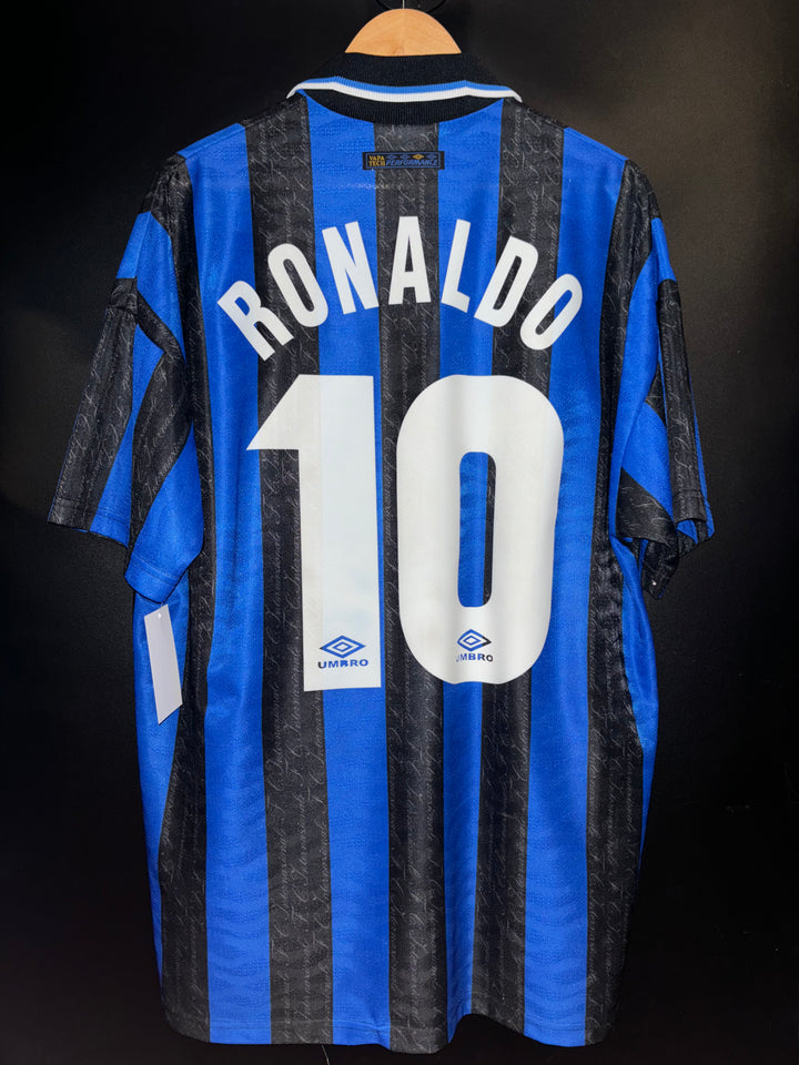 INTER MILAN RONALDO 1997-1998 HOME ORIGINAL JERSEY SIZE XL