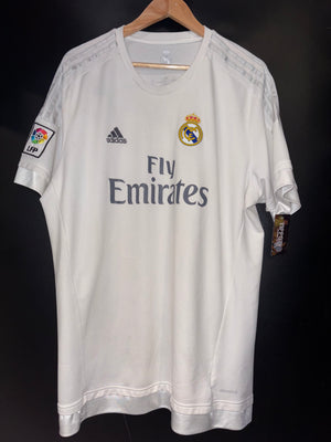 REAL MADRID RONALDO 2015-2016 ORIGINAL JERSEY SIZE 2XL
