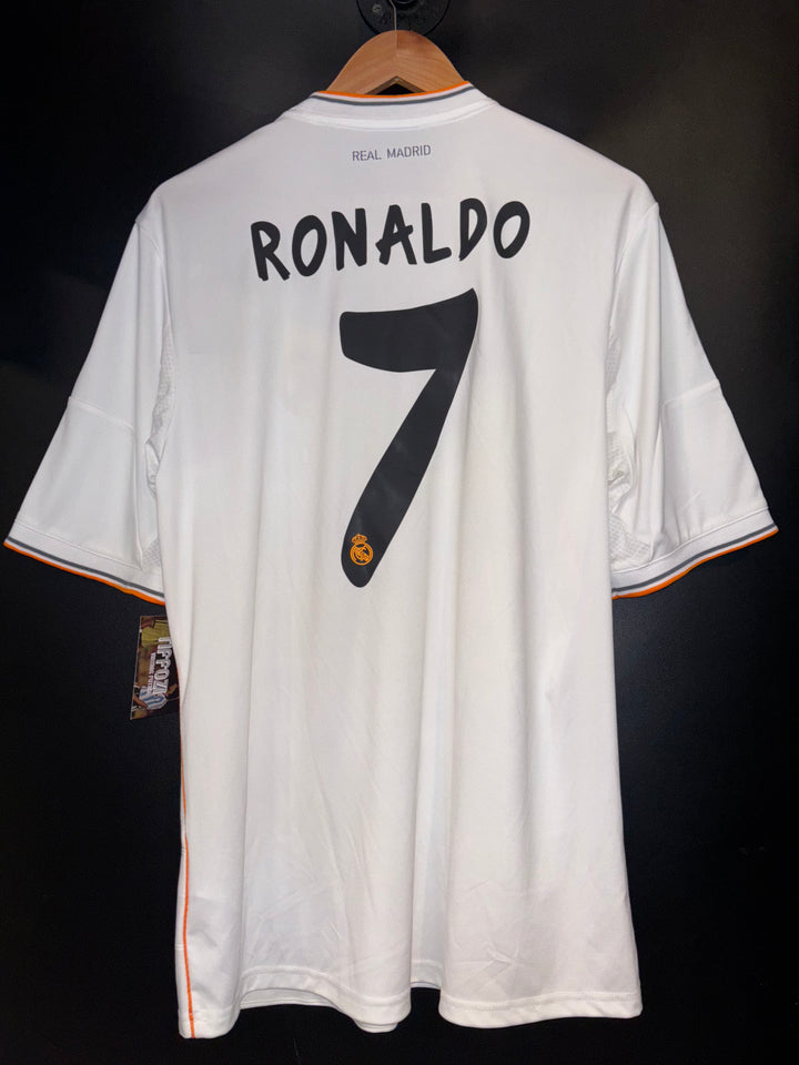 REAL MADRID RONALDO 2013-2014 ORIGINAL JERSEY Size L