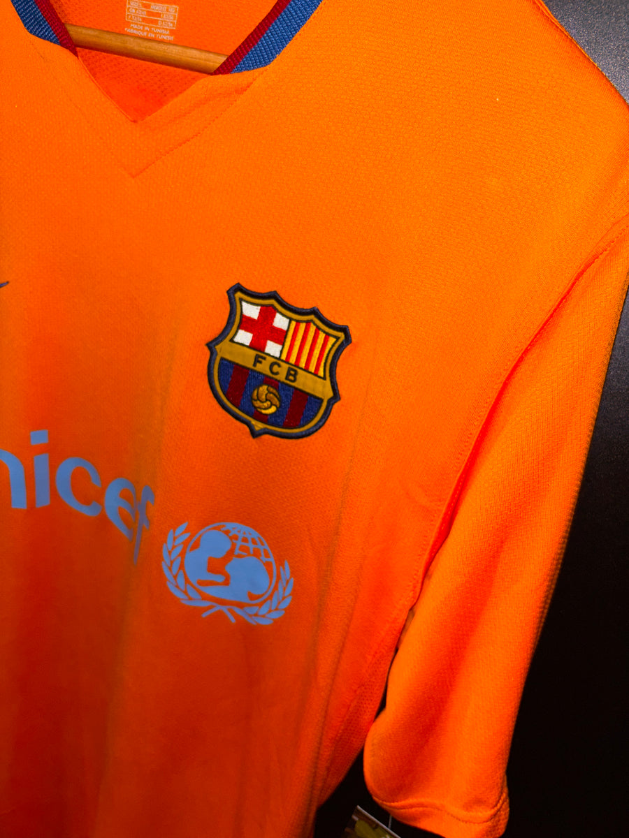 BARCELONA RAFA MARQUEZ 2006-2007 ORIGINAL JERSEY Size L