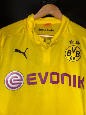 BORUSSIA DORTMUND REUS 2014-2015 ORIGINAL CHAMPIONS LEAGUE JERSEY SIZE M