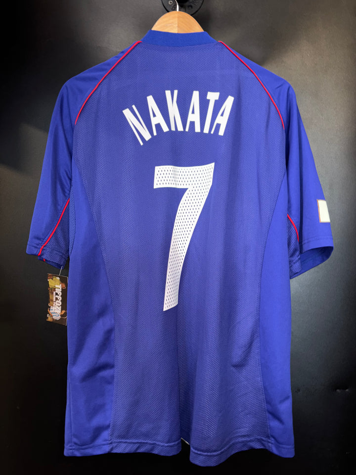 JAPAN NAKATA 2002-2003 ORIGINAL PLAYER JERSEY SIZE L