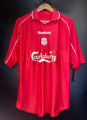 LIVERPOOL GERRARD 2001-2002 ORIGINAL JERSEY Size L