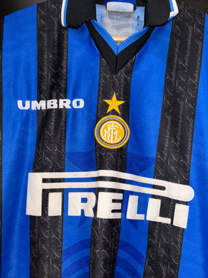 INTER MILAN RONALDO 1997-1998 ORIGINAL JERSEY SIZE L