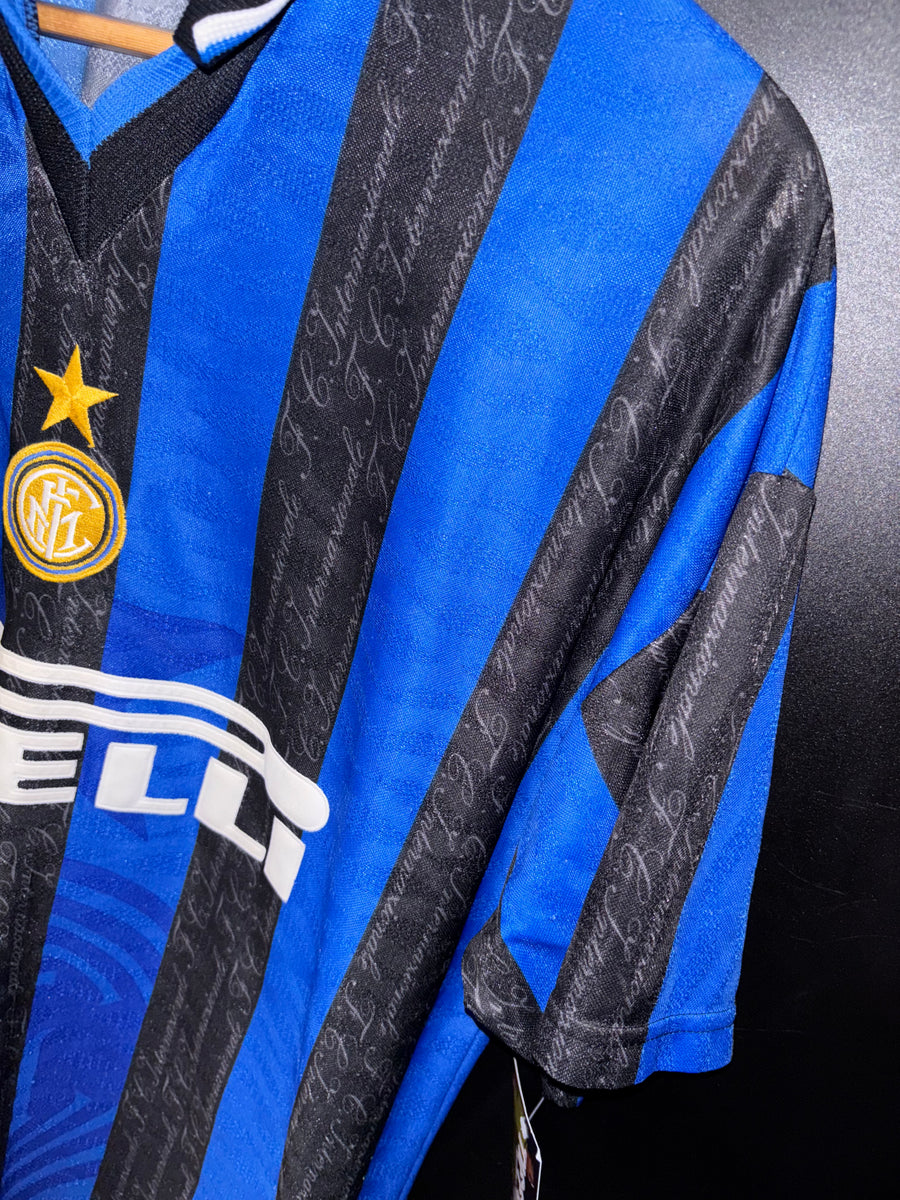 INTER MILAN RONALDO 1997-1998 ORIGINAL JERSEY SIZE L