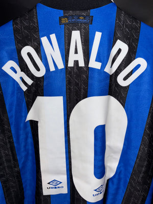 INTER MILAN RONALDO 1997-1998 ORIGINAL JERSEY SIZE L