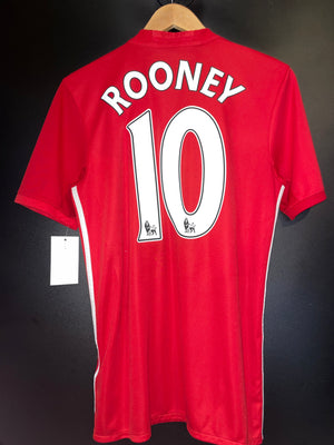 MANCHESTER UNITED ROONEY 2016-2017 ORIGINAL JERSEY Size S