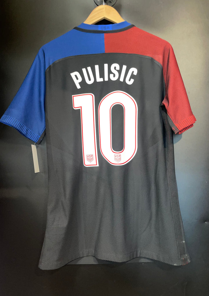 USA SOCCER USMNT PULISIC 2017 ORIGINAL PLAYER JERSEY Size L