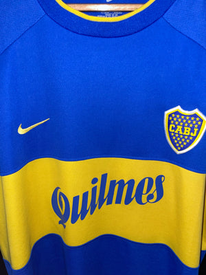 BOCA JUNIORS 2000 JUAN ROMAN RIQUELME ORIGINAL JERSEY Size XL