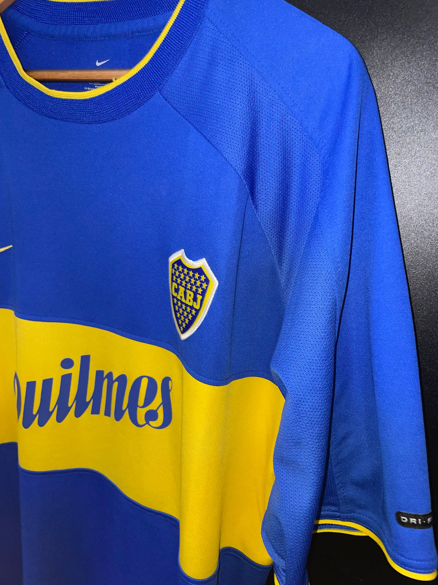 BOCA JUNIORS 2000 JUAN ROMAN RIQUELME ORIGINAL JERSEY Size XL