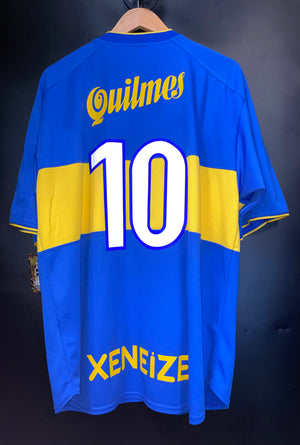 BOCA JUNIORS 2000 JUAN ROMAN RIQUELME ORIGINAL JERSEY Size XL