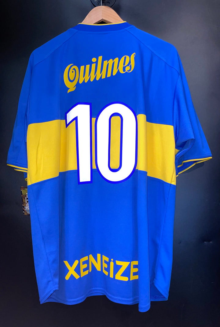 BOCA JUNIORS 2000 JUAN ROMAN RIQUELME ORIGINAL JERSEY Size XL