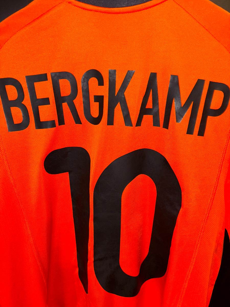 NETHERLANDS BERGKAMP 2000-2001 ORIGINAL JERSEY Size M