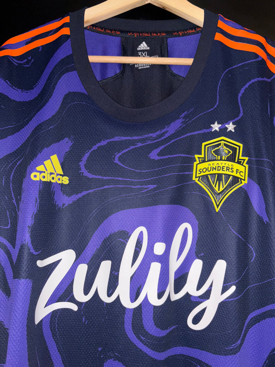 SEATTLE SOUNDERS 2022-2023 ORIGINAL PLAYER JERSEY Size 3XL