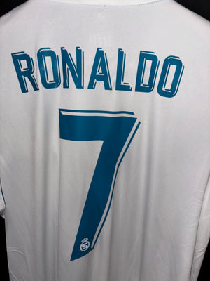 REAL MADRID RONALDO 2017-2018 ORIGINAL JERSEY SIZE M