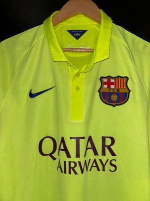 BARCELONA MESSI 2014-2015 ORIGINAL AWAY JERSEY Size M
