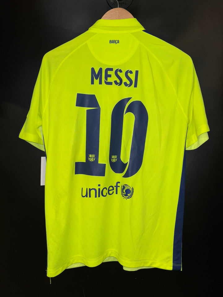 BARCELONA MESSI 2014-2015 ORIGINAL AWAY JERSEY Size M