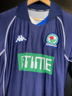 BLACKBURN ROVERS 2001-2002 ORIGINAL JERSEY Size L