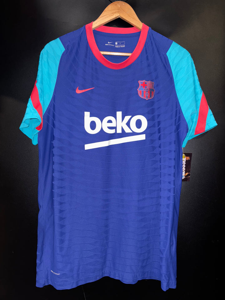 BARCELONA 2020-2021 ORIGINAL TRAINING JERSEY Size L