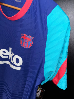BARCELONA 2020-2021 ORIGINAL TRAINING JERSEY Size L