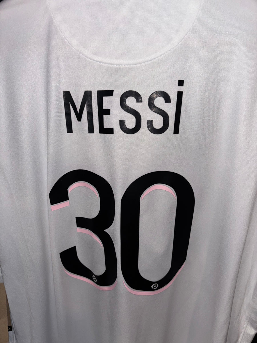 PSG PARIS SAINT GERMAIN MESSI 2021-2022 ORIGINAL AWAY JERSEY SIZE XL