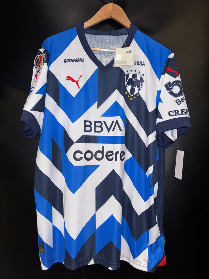 RAYADOS DE MONTERREY 2023-2024 ORIGINAL PLAYER JERSEY Size XL
