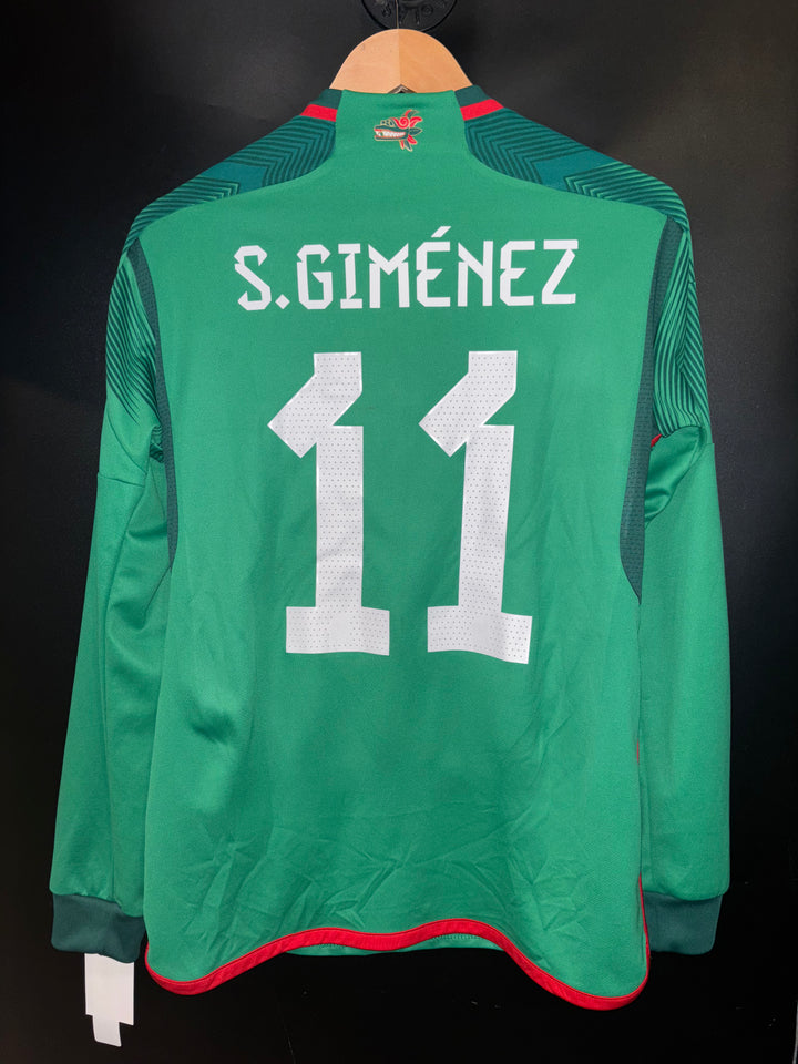 MEXICO SANTI GIMENEZ 2022-2023 ORIGINAL JERSEY Size M