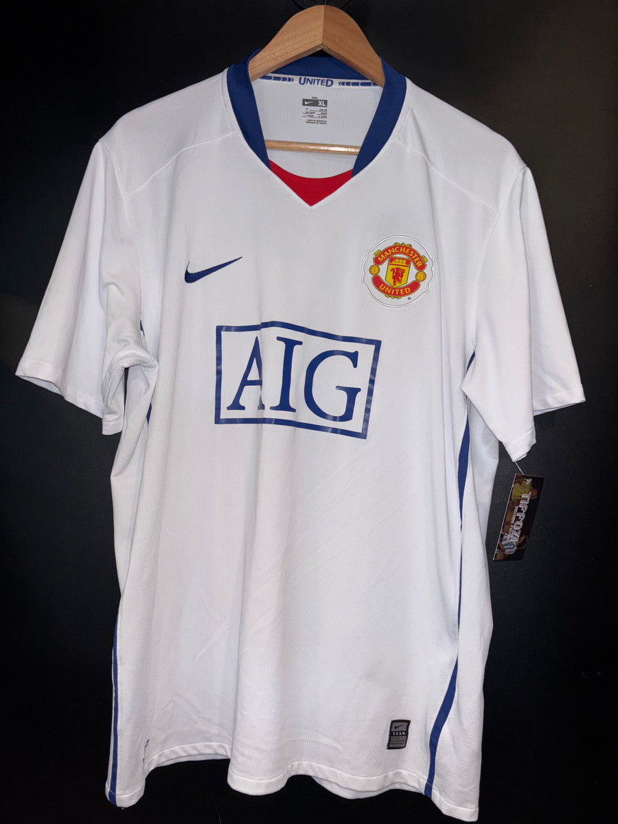 MANCHESTER UNITED RONALDO 2008-2009 ORIGINAL JERSEY Size XL