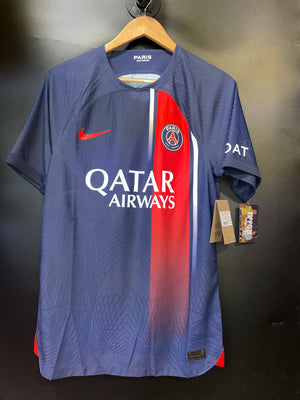 PSG PARIS SAINT GERMAIN MBAPPE  2023-2024 ORIGINAL PLAYER  JERSEY SIZE S