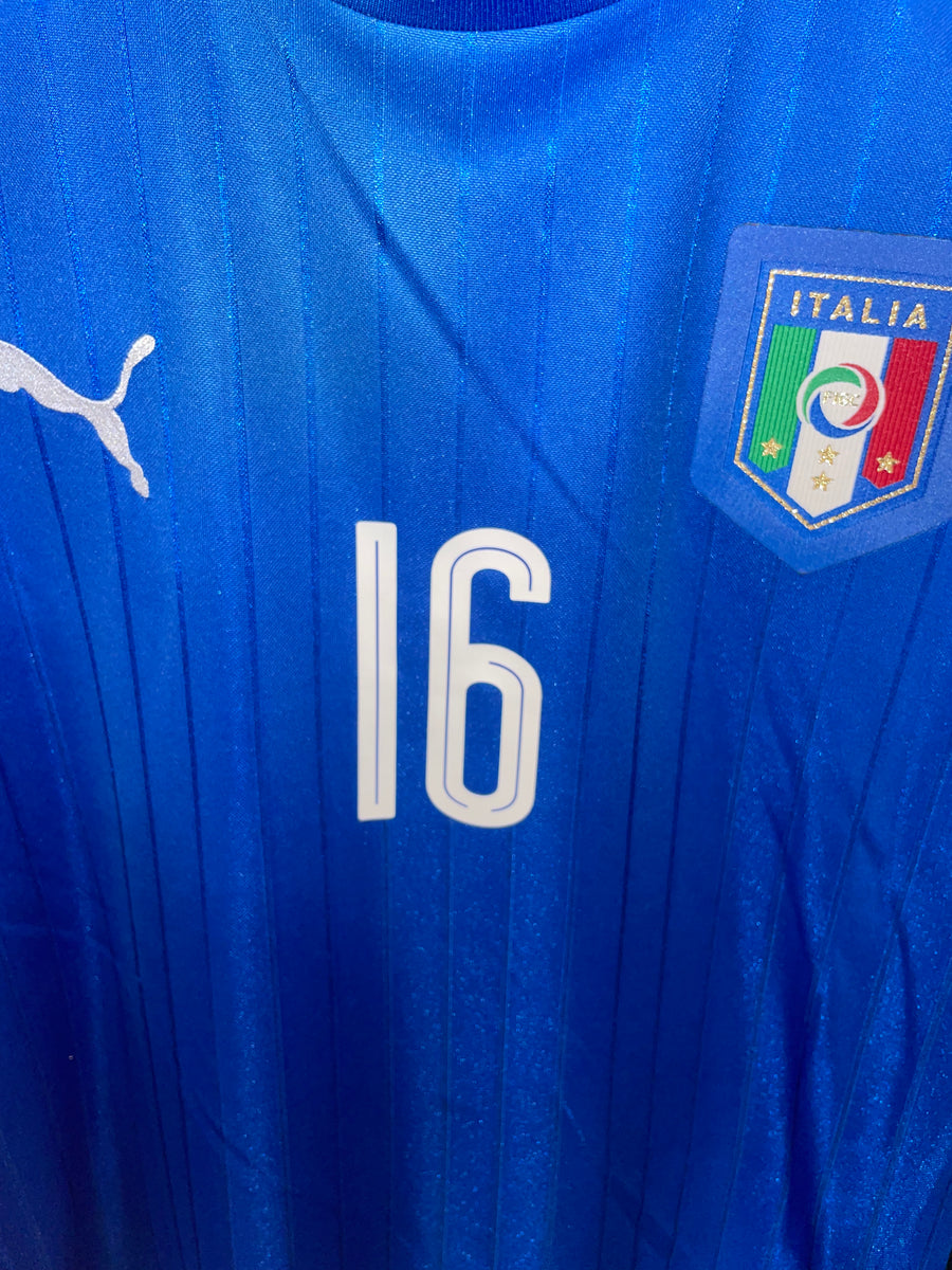 ITALY DE ROSSI 2016-2017 ORIGINAL JERSEY Size L