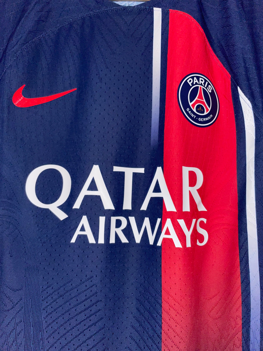 PSG PARIS SAINT GERMAIN MBAPPE  2023-2024 ORIGINAL PLAYER  JERSEY SIZE S