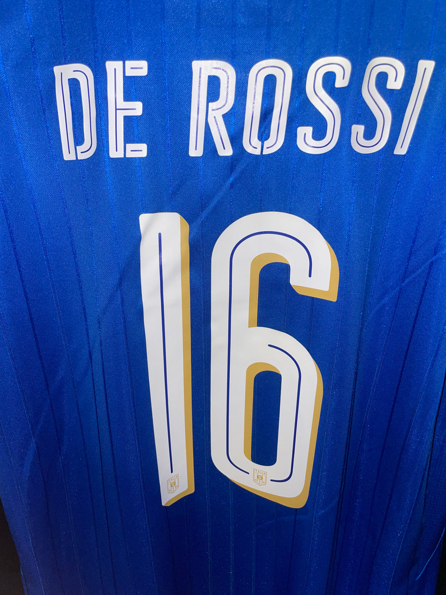 ITALY DE ROSSI 2016-2017 ORIGINAL JERSEY Size L