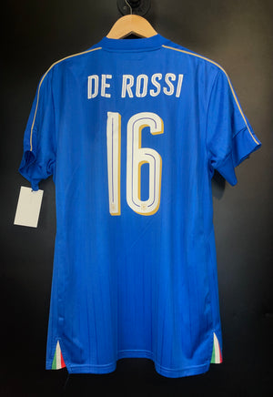 ITALY DE ROSSI 2016-2017 ORIGINAL JERSEY Size L